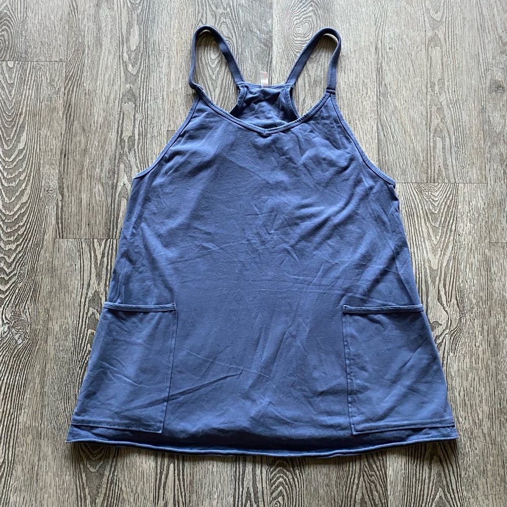 Free People Hot Shot Mini Dress in Indigo - Picture 5 of 11